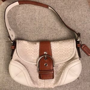 COACH signature logo small bag